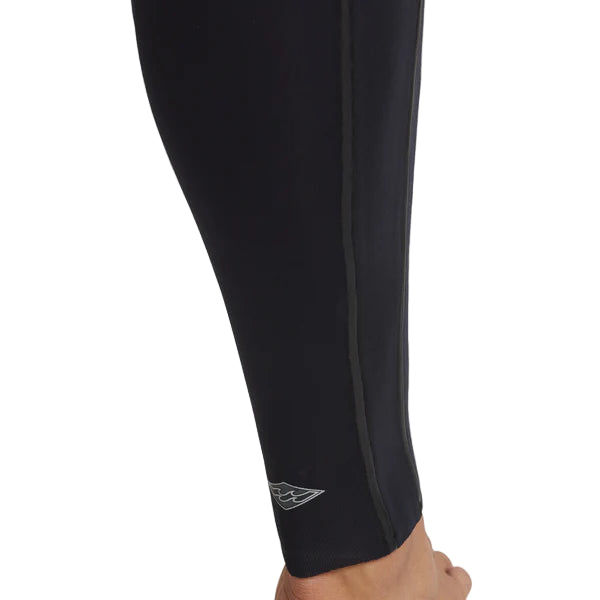 Billabong 3/2mm Revolution Pro Chest Zip Steamer Wetsuit - Black