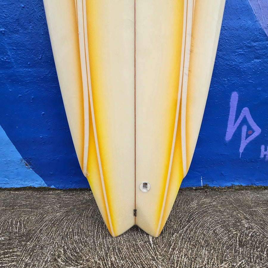(#1538) Springer Vintage Single Fin 6'0" x 19 1/2" x 2 3/4"