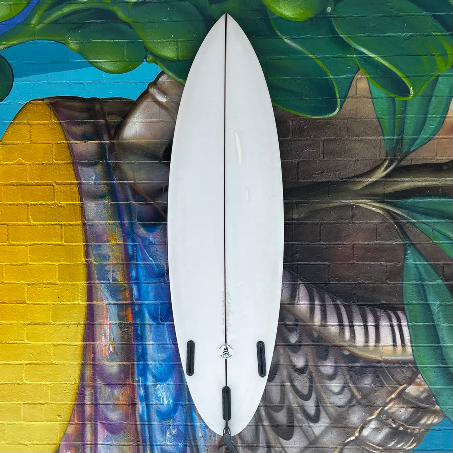 (#2654) Crisp Surfboards Custom 5'11" x 18 7/8" x 2 3/8" Futures