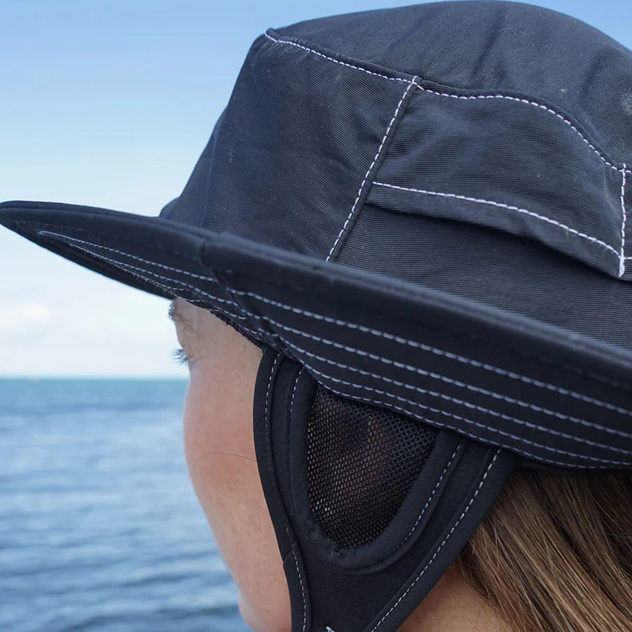 Knok Surfwear Bucket Hard Surf Hat - Black