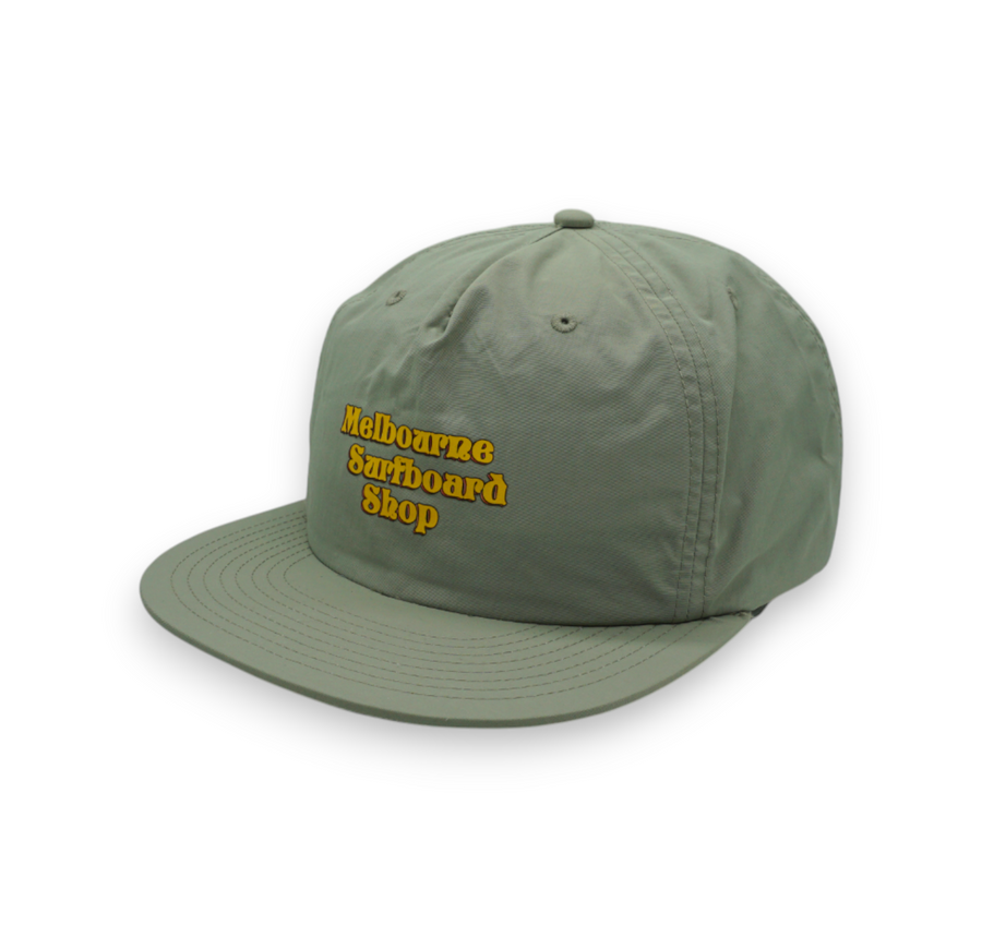 Melbourne Surf Board Shop Lightweight 5 Panel Bubble Logo Cap