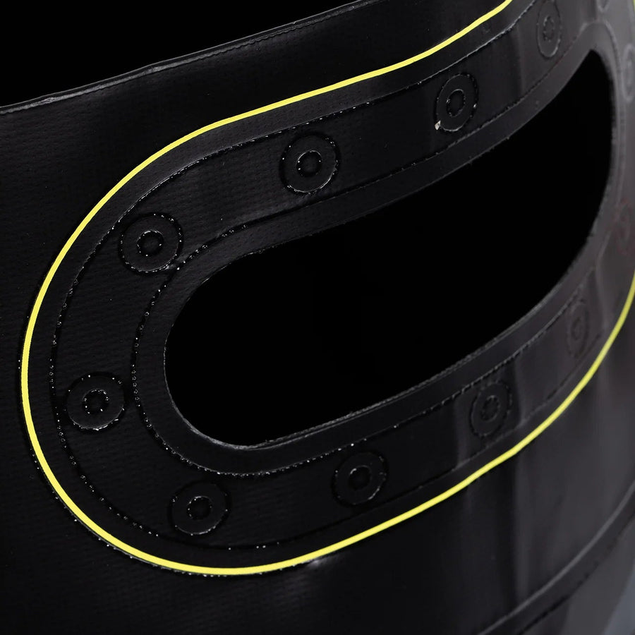 Creatures of Leisure Surf Bucket - Waterproof 44L: Black Citrus