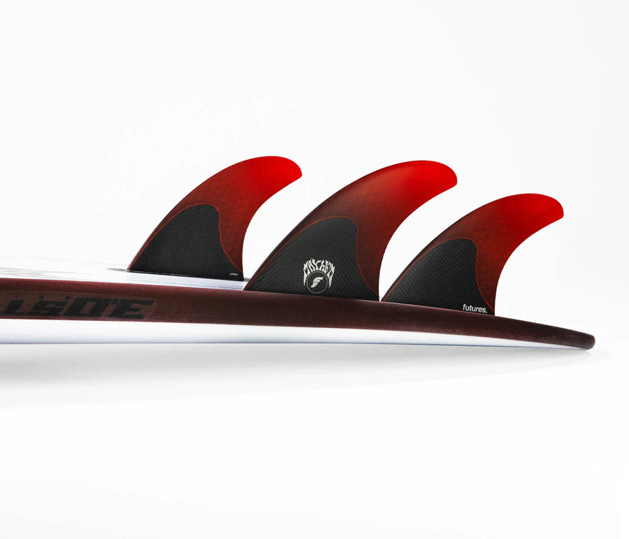 Futures Mayhem Rake 3.0 Large HC Thruster - Red