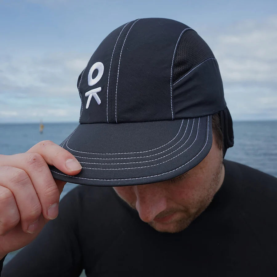 Knok Surfwear Baseball Hard Cap - Black