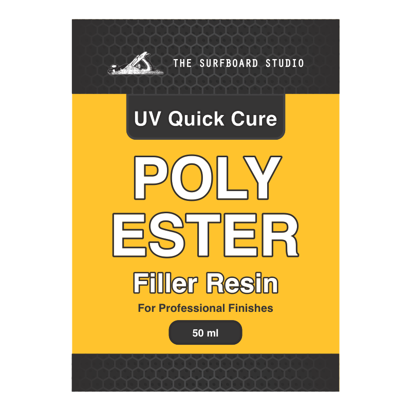 The Surfboard Studio - UV Quick Cure Polyester Filler Resin - 100 ml