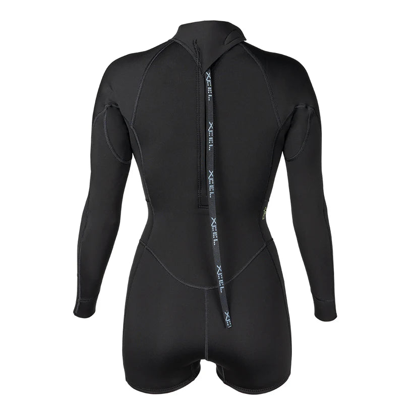 Xcel Womens Axis Back Zip Long Sleeve Springsuit