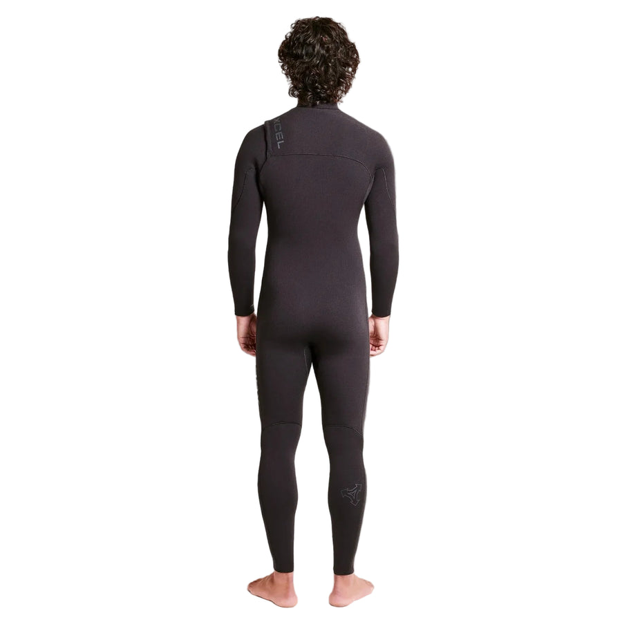 Xcel Comp+ 4/3 Chest Zip Steamer Wetsuit - Black