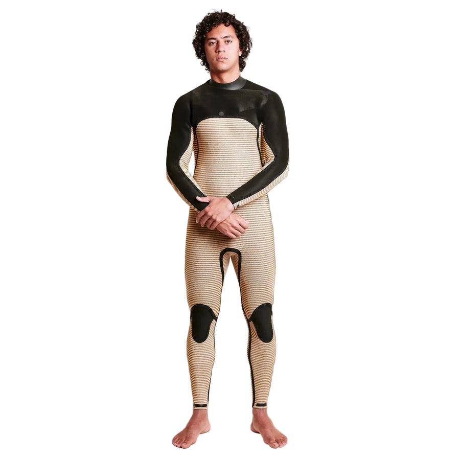 Xcel Comp+ 4/3 Chest Zip Steamer Wetsuit - Black