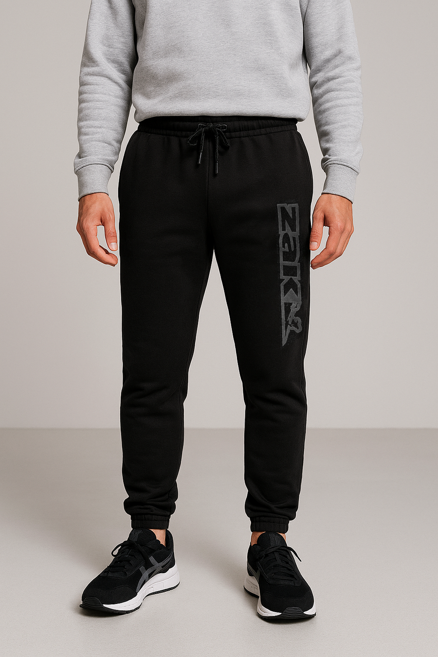 Zak Surfboards OG Surf Logo Track Pants: Blackout