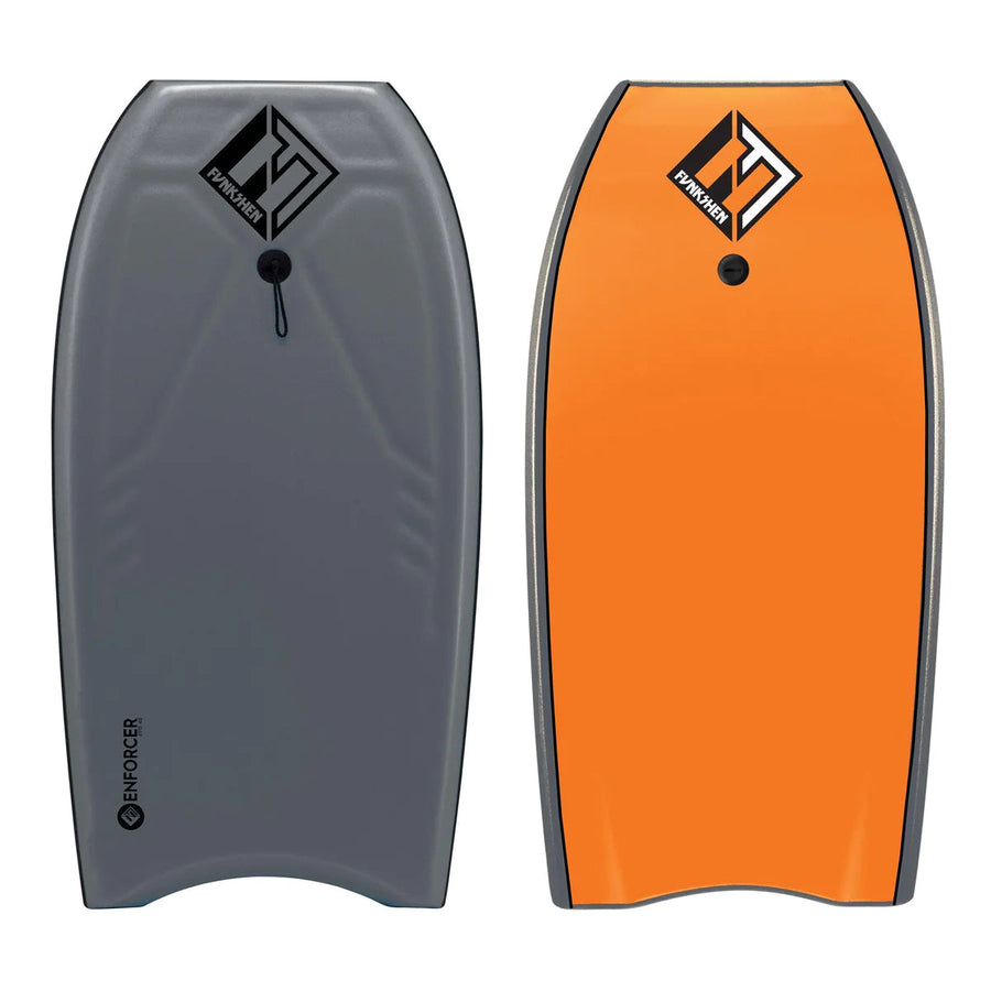 Funkshen Enforcer Cres EPS Bodyboards & Accessories Funkshen 38" Grey Deck / Orange Bottom