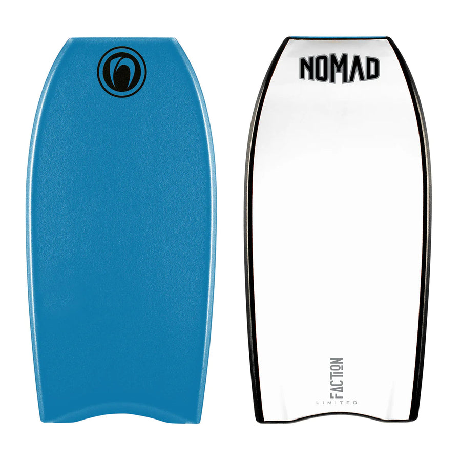 Nomad Faction Limited PP Bodyboards & Accessories Nomad 46" Blue Deck / White Bottom