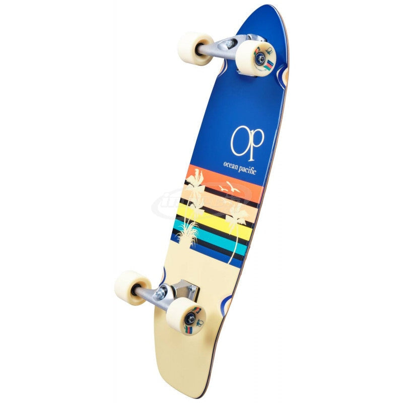 Ocean Pacific Sunset Navy 32" Surf Skate Skateboard Hardware Ocean Pacific