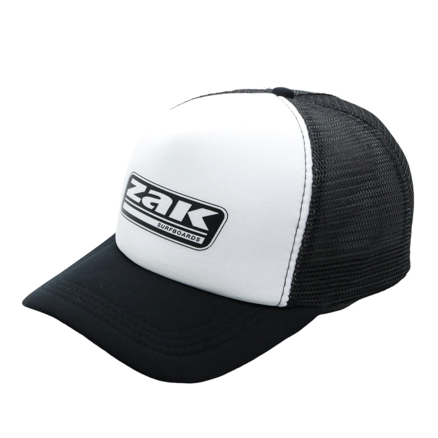 Zak Surfboards 99 logo trucker cap
