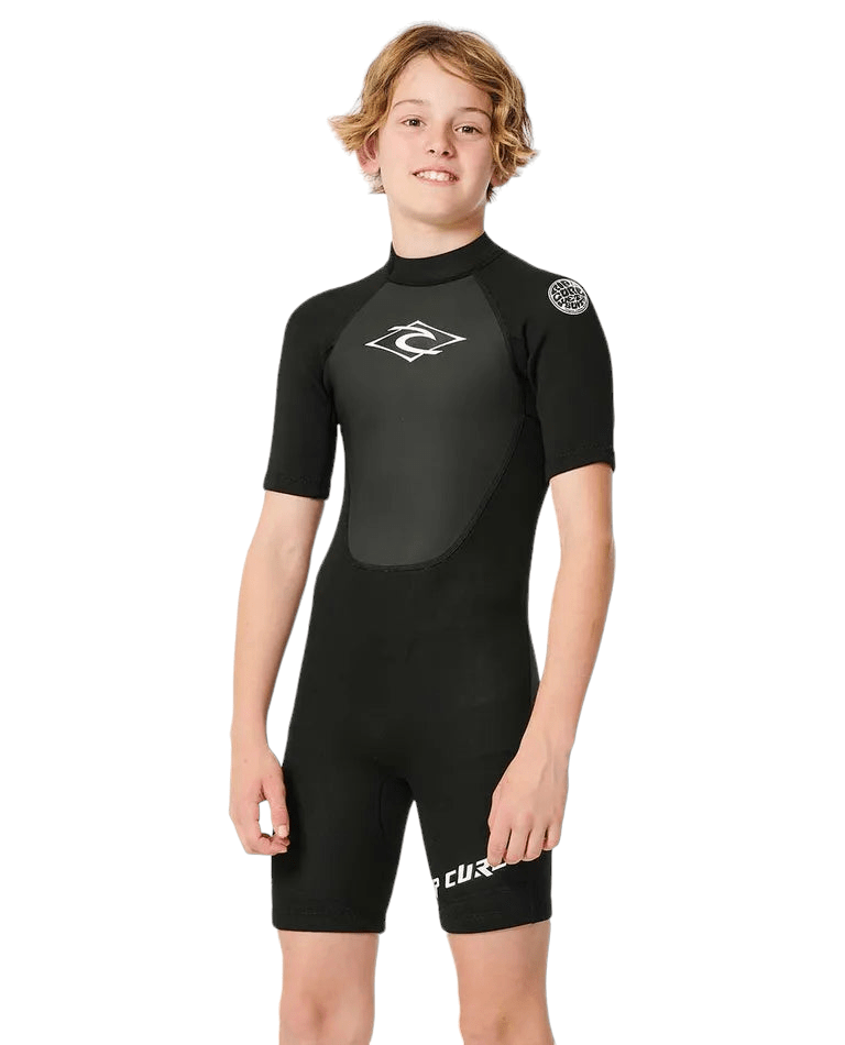 Rip Curl Junior Omega 2mm Short Sleeve Spring Wetsuit Wetsuit & Water Apparel Accessories Rip Curl