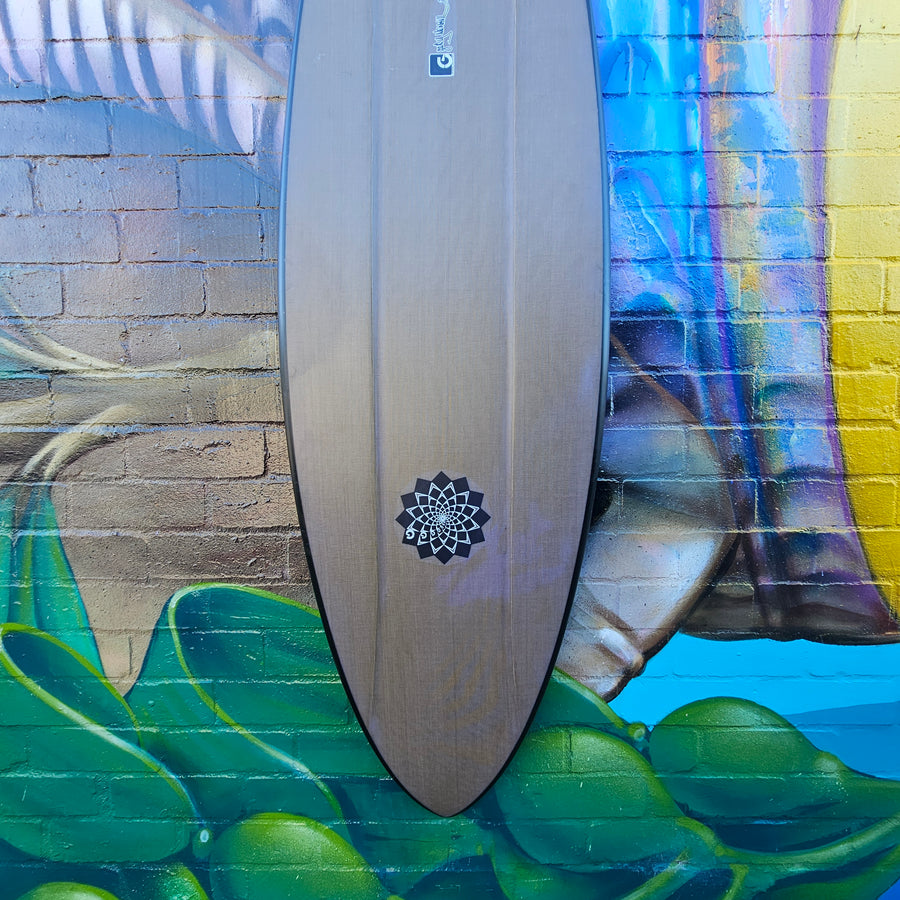 (#7758) Gary McNeill Custom 5'9" x 19 1/2" x 2 7/16" Futures