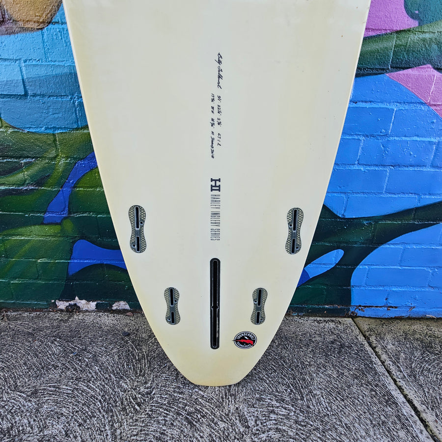 (#7765) Thunderbolt x Tolhurst HI Diamond Drive 9'1" x 22 1/4" x 2 7/8" 67.1L FCSII 4 + 1