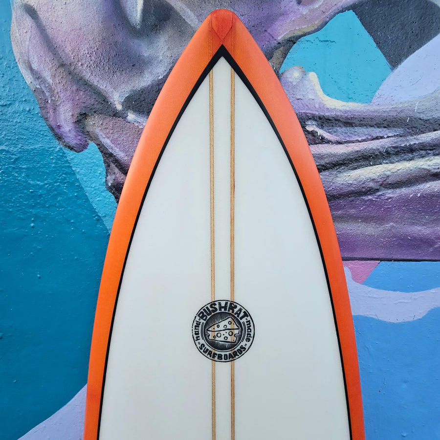 (#7767) Bushrat Flex Tail 6'2" x 20 5/8" x 2 3/4" Fins Incl.