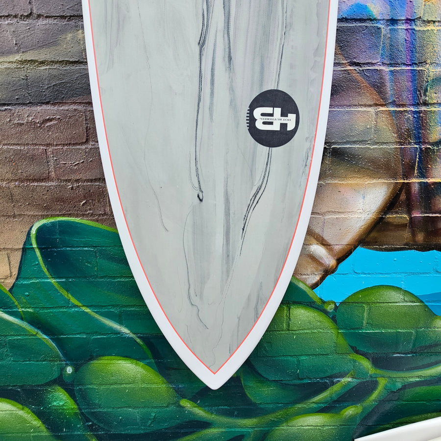 (#7796) Hot Buttered H-Bomb 5'10" x 22 1/2" x 2 5/8" 34.66L FCSII