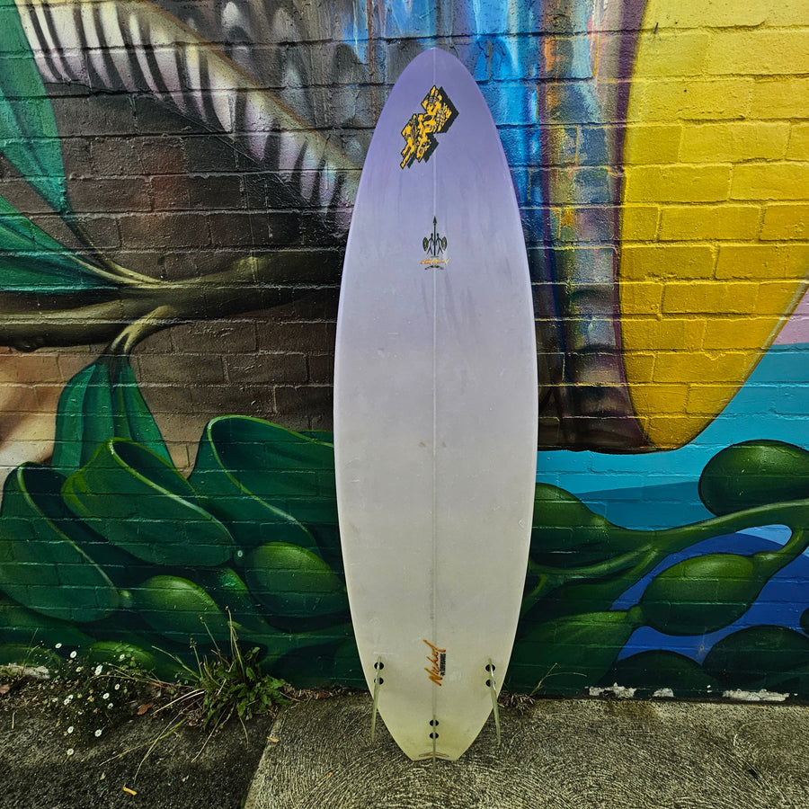 (#7715) Nichol Surfboards Custom 6'3" x 19" x 2 5/8" FCS