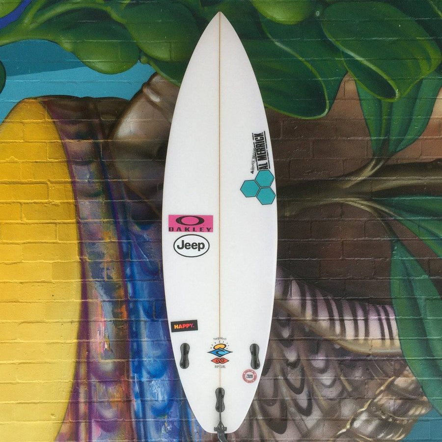 (#1054) Channel Islands Happy 5'9" x 18 1/4" x 2 1/4" 24.4 FCSII Second Hand Surfboards Channel Islands