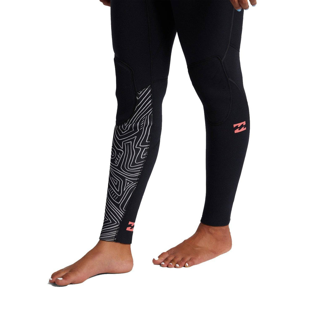 Billabong Womens Furnace Comp Chest Zip 4/3 Midnight Trails Womens Wetsuits Billabong