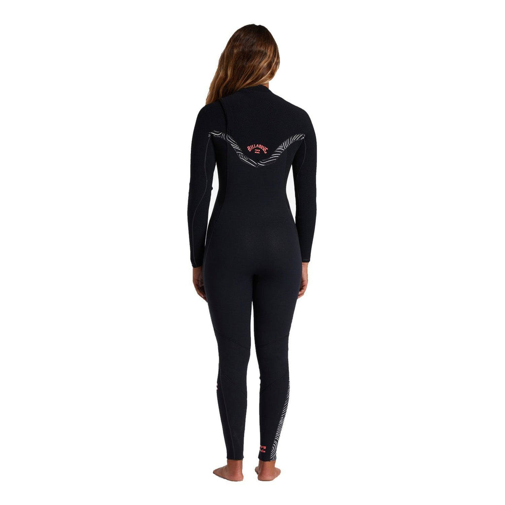 Billabong Womens Furnace Comp Chest Zip 4/3 Midnight Trails Womens Wetsuits Billabong