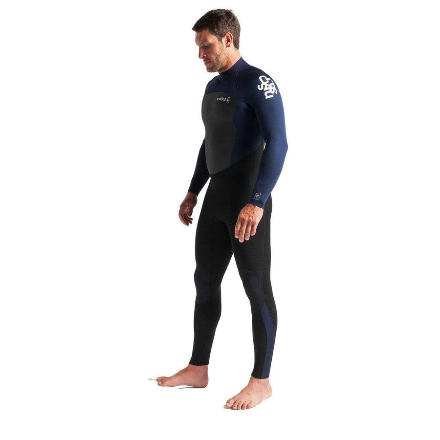 C-Skins Legend 3/2 Mens Back Zip Steamer Black/Slate/White Mens Wetsuits C-Skins