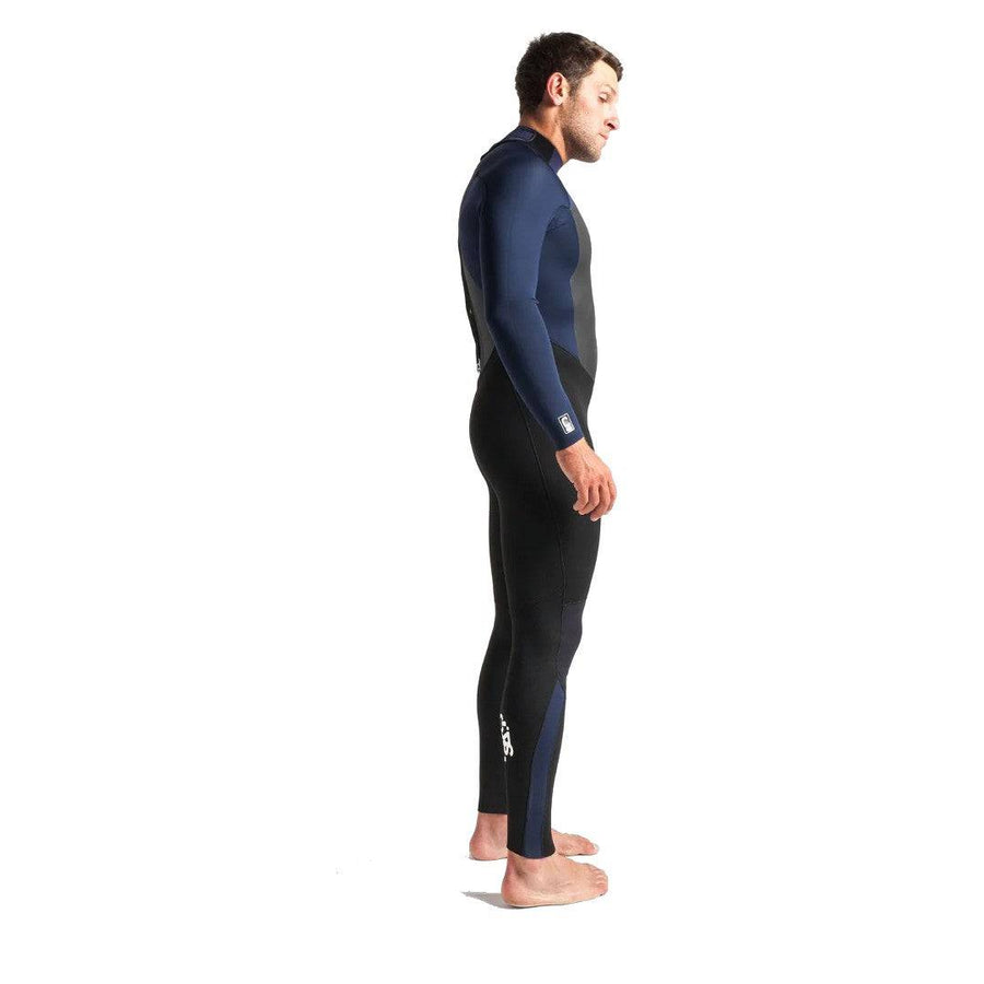 C-Skins Legend 3/2 Mens Back Zip Steamer Black/Slate/White Mens Wetsuits C-Skins