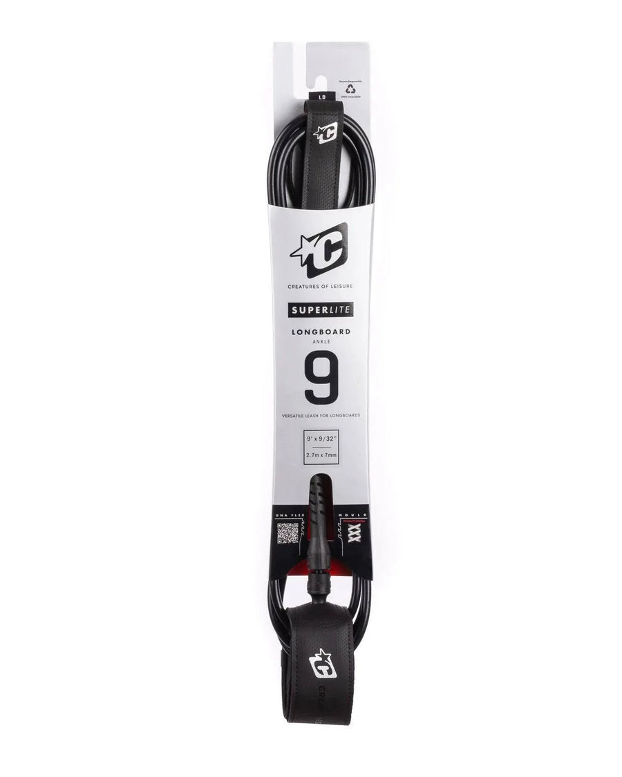 Creatures of Leisure Superlite Longboard 9' Ankle Surfboard Legropes Creatures of Leisure