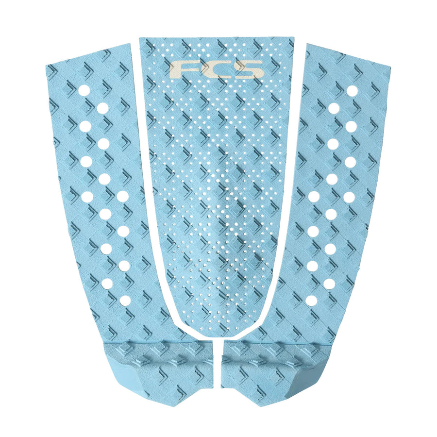 FCS T-3 Eco - 3 Piece Tail Pad Tailpads FCS Tranquil Blue