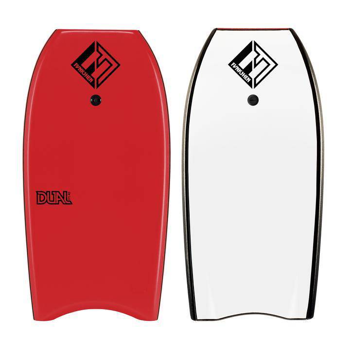 Funkshen Dual 45" EPS Bodyboards & Accessories Funkshen Red Deck / White Bottom