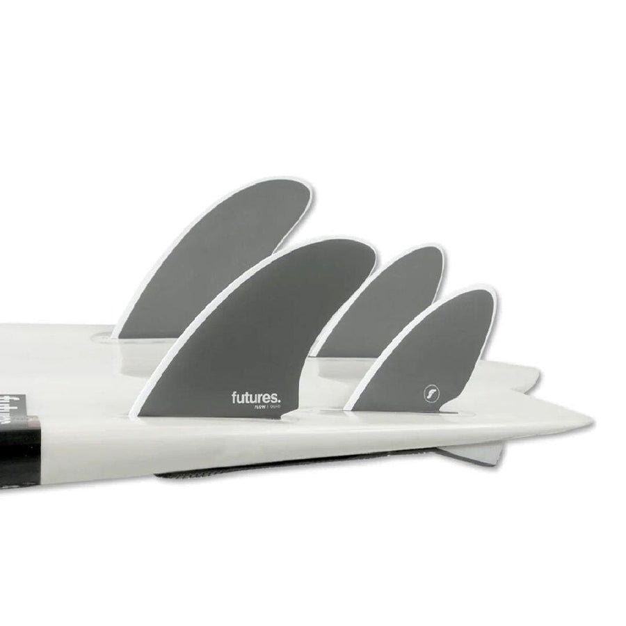 Futures Flow HC Quad Fin Set Slate Surfboard Fins Futures