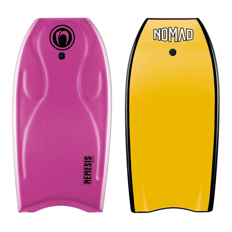 Nomad Nemesis EPS Bodyboards & Accessories Nomad 38" Pink Deck / Yellow Bottom