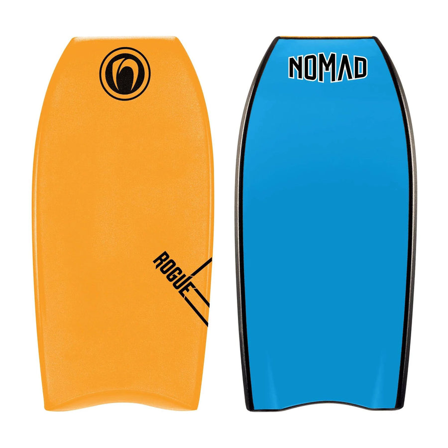 Nomad Rogue Cres PE Bodyboards & Accessories Nomad 42" Orange Deck / Sky Blue Bottom