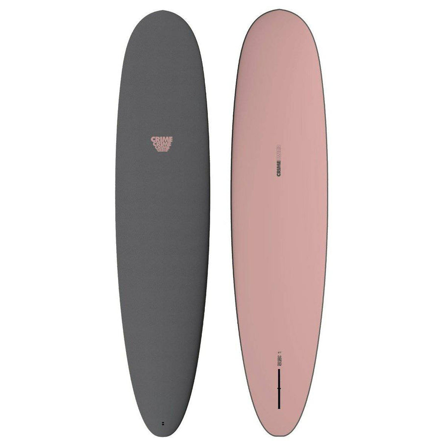 *PRE-ORDER* Crime Stubby Surfboards Crime 8'0" 59.9L Primer/Pink