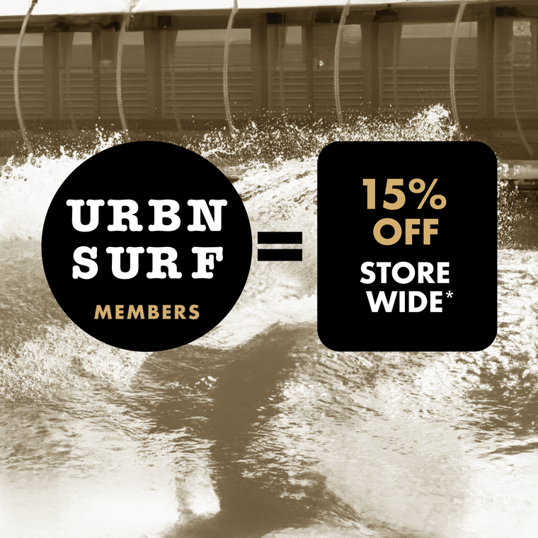 URBN SURF Members = 15% OFF Store Wide at Melbourne Surfboard Shop - In-store Only at Thornbury and Newport