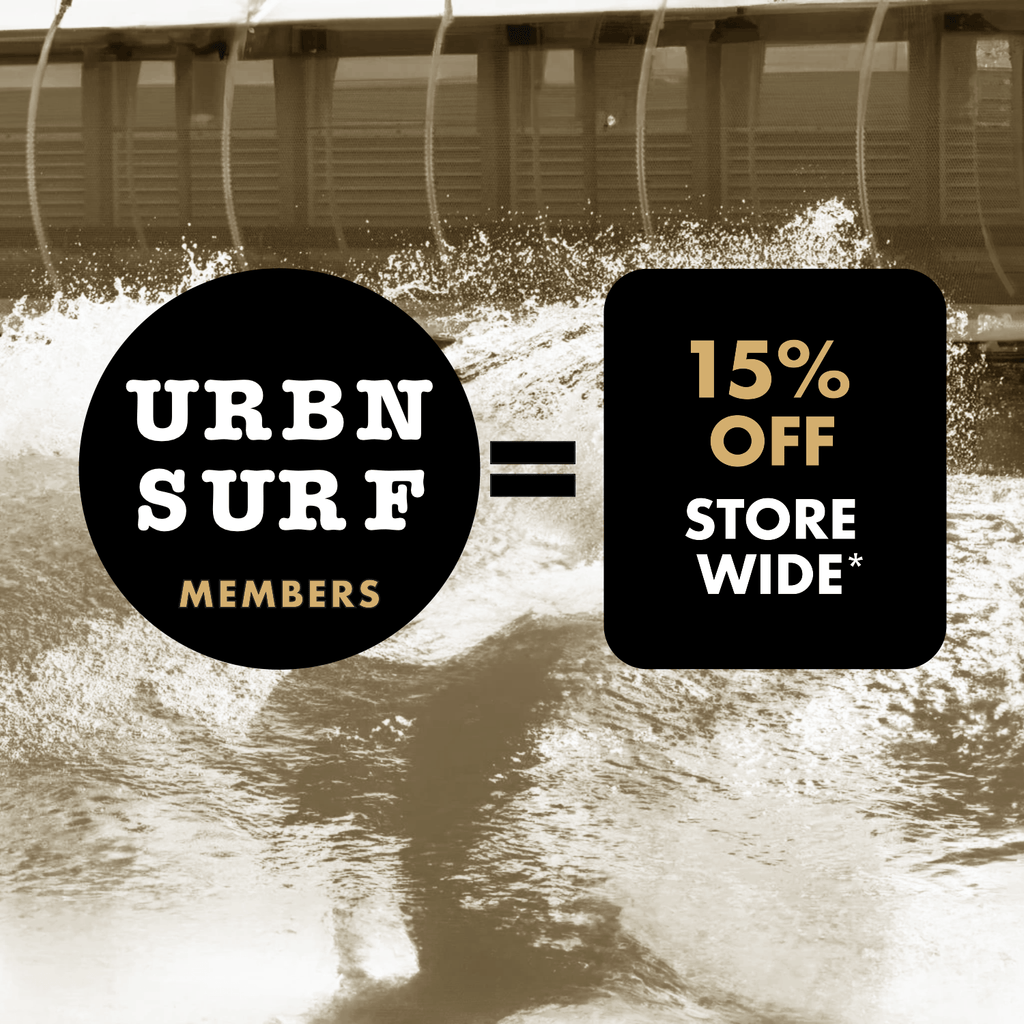 15% OFF STORE WIDE FOR URBN SURF MEMBERS