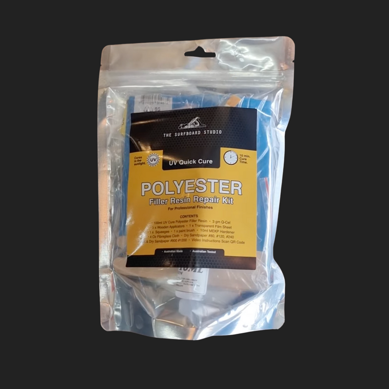 Premium Uv Polyester Repair Kits From The Surfboard Studio