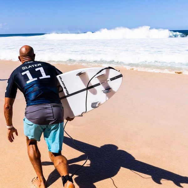 Kelly Slater and the Slater Design surfboards available at Melbourne Surfboard Shop