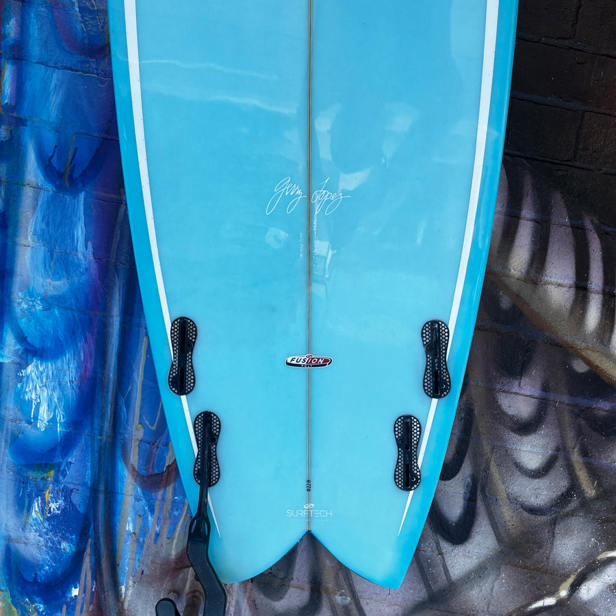 (#7542) Gerry Lopez Something Fishy 5'10" x 21 3/4" x 2 1/2" 38.3L FCSII