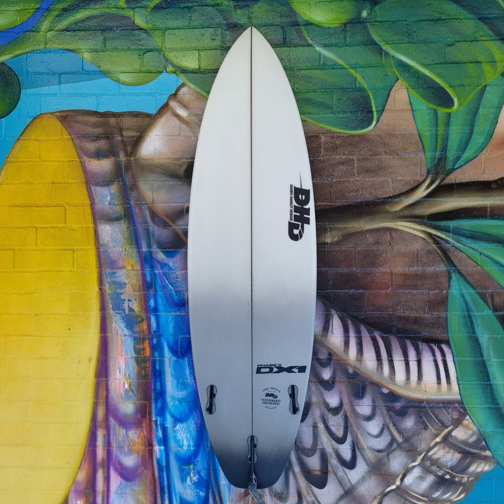 (#1389) DHD DX1 Phase 3 5'11" x 19" x 2 3/8" 28L FCSII Second Hand Surfboards DHD 