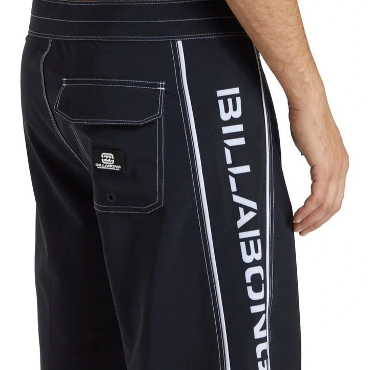 Billabong Mens D Bah 2.0 Pro Boardshorts - Black/White