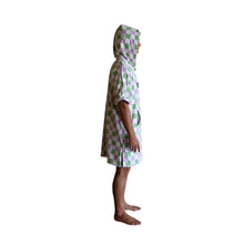 The Alana Check-  Boardsox Hooded Towel + Surf Poncho