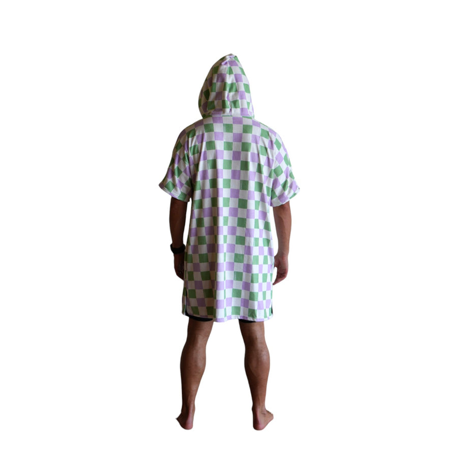 The Alana Check-  Boardsox Hooded Towel + Surf Poncho