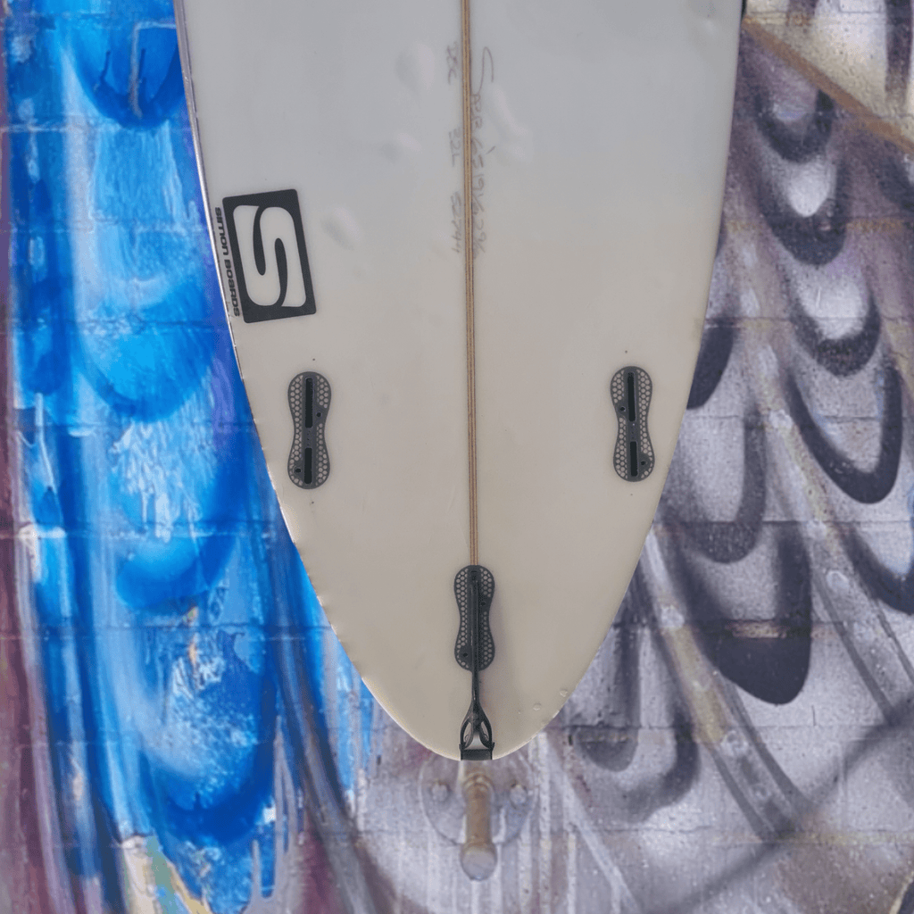 (#2410) Simon Anderson DSC 6'5" x 19 1/4" x 2 9/16" 32L Futures Second Hand Surfboards Simon Anderson 