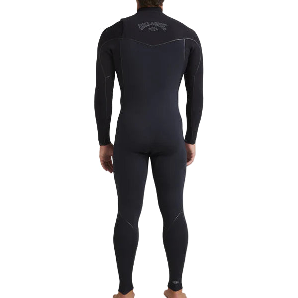 Billabong 3/2mm Revolution Pro Chest Zip Steamer Wetsuit - Black