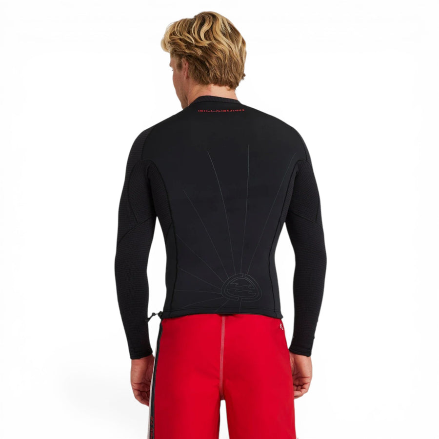 Billabong Mens 101 Revolution Natural AI Jacket - Black/Red