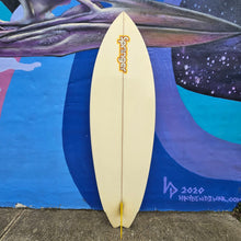 (#1538) Springer Vintage Single Fin 6'0" x 19 1/2" x 2 3/4"