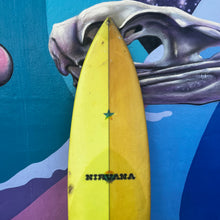 (#7500) Nirvana Vintage Surfboard 7'2" x 19 3/4" Glassed Single