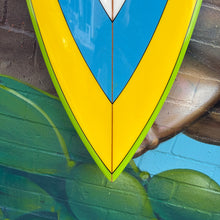 (#2732) Oke Twin Fin 5'10" x 19 8/7" x 2 5/8" 30L FCSII